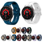 Set of silicone watch bands with buckles in multiple colors for Watch 5 Pro 45mm