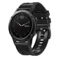 Quick Release Silicone Leather Watch Band, For Garmin Fenix 7