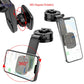360-degree rotating magnetic dashboard phone holder with suction-cup mount