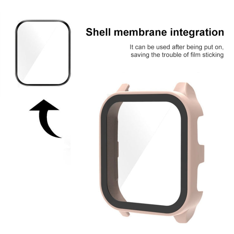 PC + 9H Tempered Glass Integrated Protective Watch Case, For Garmin Venu Sq2