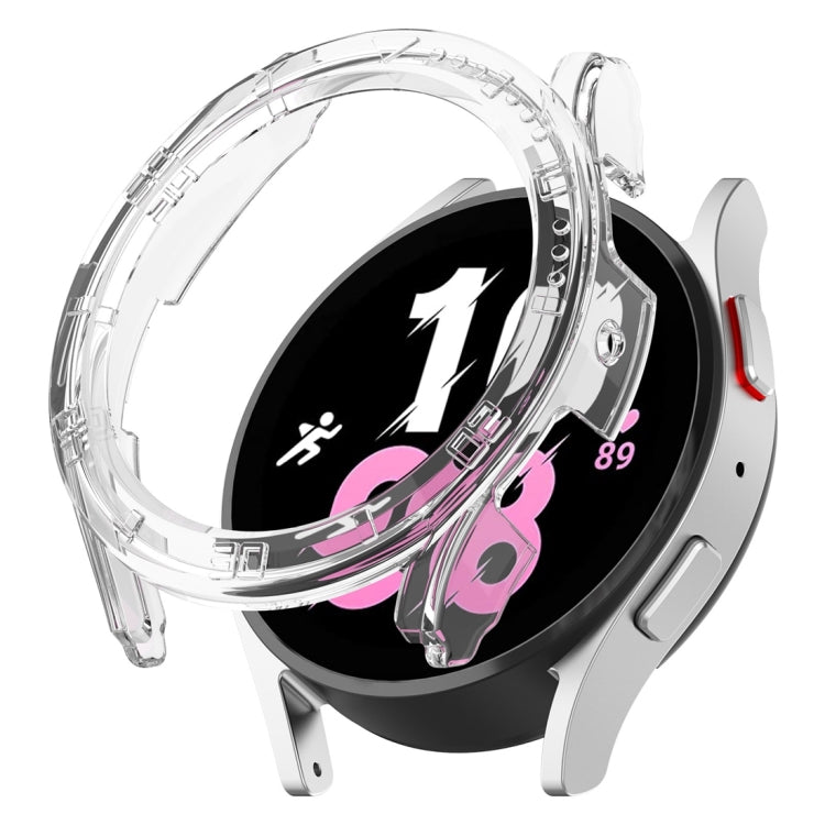 Half Coverage PC Watch Protective Case with Scale, For Samsung Galaxy Watch5 / Watch4 40mm, For Samsung Galaxy Watch5 / Watch4 44 mm