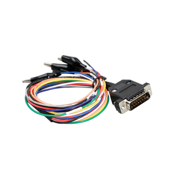 Wiring harness for PowerBox adapter with multicolor leads and DB-style plug