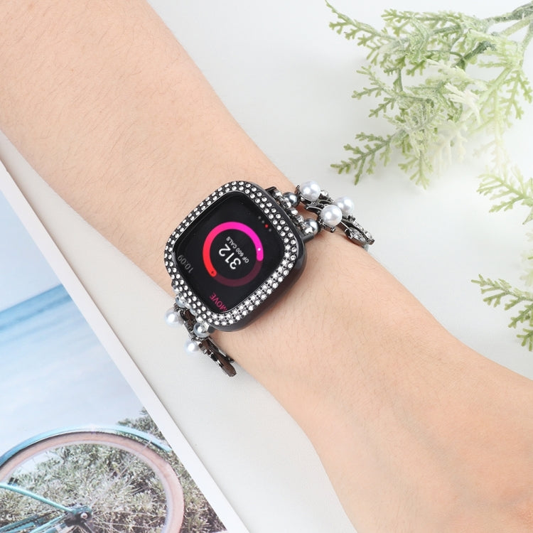Pearl Bracelet Watch Band, For Fitbit Versa 3 / Sense