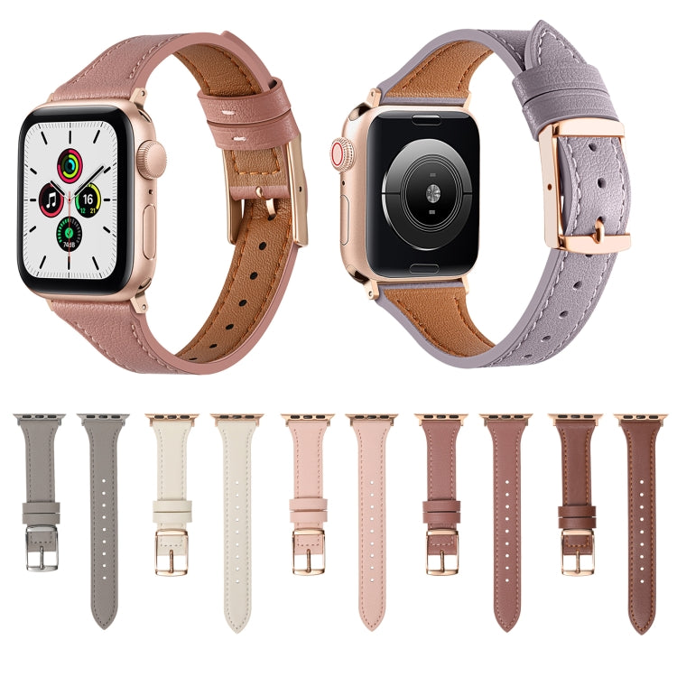 Multi-color genuine leather watch band set with metal buckles and multiple strap styles.