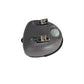 Dual-head laser parking assist meter base with two laser emitters under dome cover