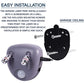 Dual-head laser parking assist meter with mounting bracket and two laser emitters
