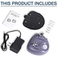Dual-head laser parking assist meter kit with adapter, screws, and mounting parts