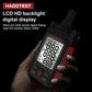 Temperature humidity meter with LCD HD backlight and high-contrast digital readings