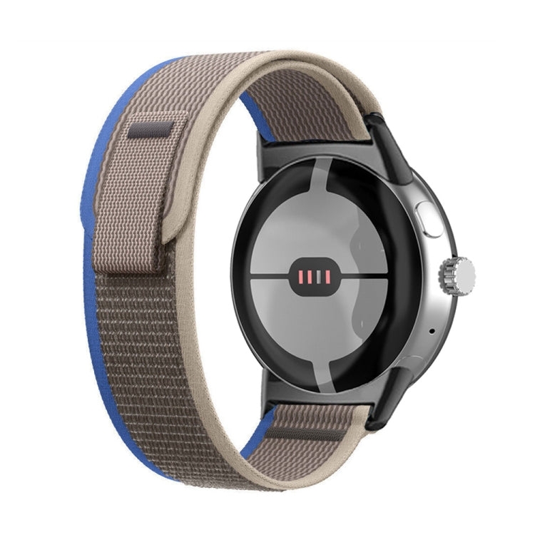 Loop Black Connector Nylon Watch Band, For Google Pixel Watch 5 / 4 / 3 / 2 / 1 41mm