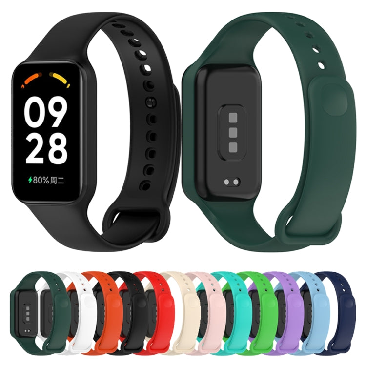 Solid Color Silicone Integrated Watch Band, For Redmi Band 2