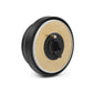 Nissan steering wheel connection base BX102480, black adapter with tan insulator backing