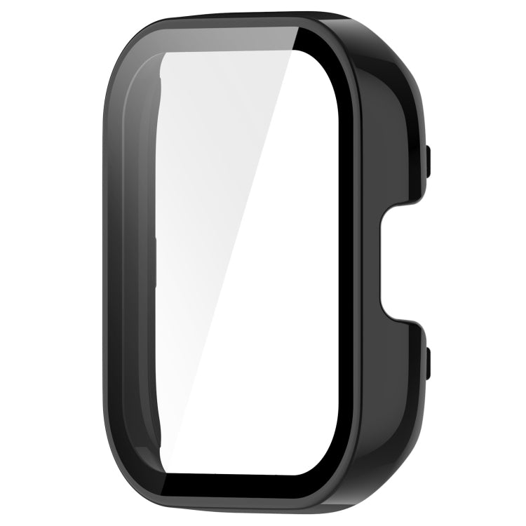 Black tempered film protective case frame with raised bezel