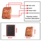 Wireless remote control for LED strobe modes with buttons A-D and flash setting