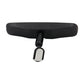 8-inch auxiliary rearview mirror back with black housing and screw-mount base