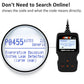 Ancel AD310 OBD2 code reader with error code screen and OBD cable