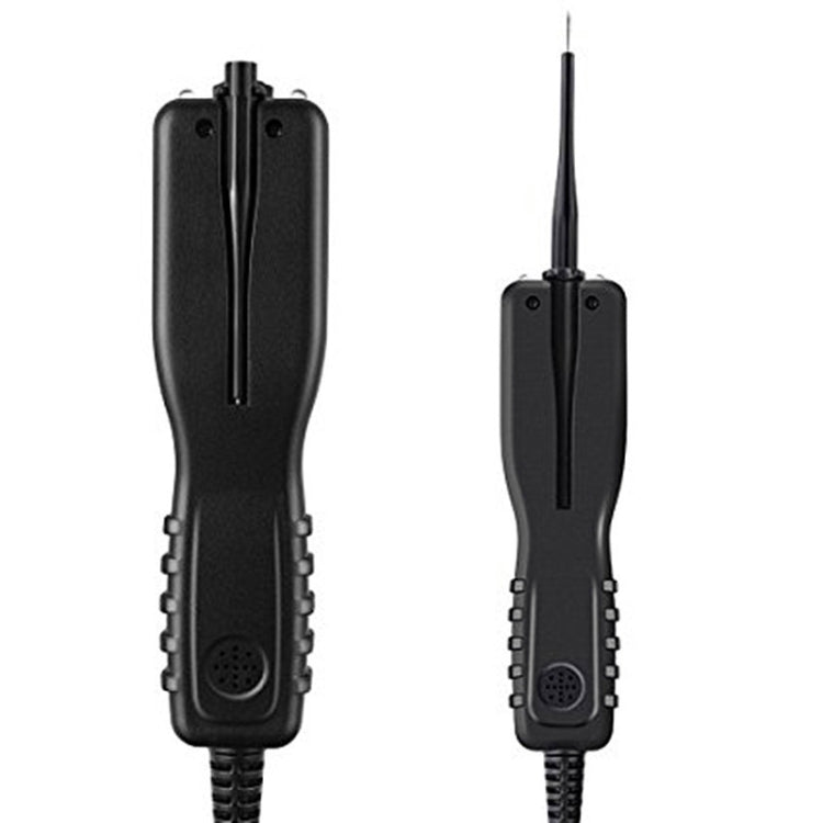 Ancel car circuit tester probe with black handheld body and side connector