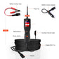 Ancel car circuit tester probe with coiled cable, ground lead, and battery clip adapter