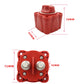 Red battery power off switch shown with size dimensions
