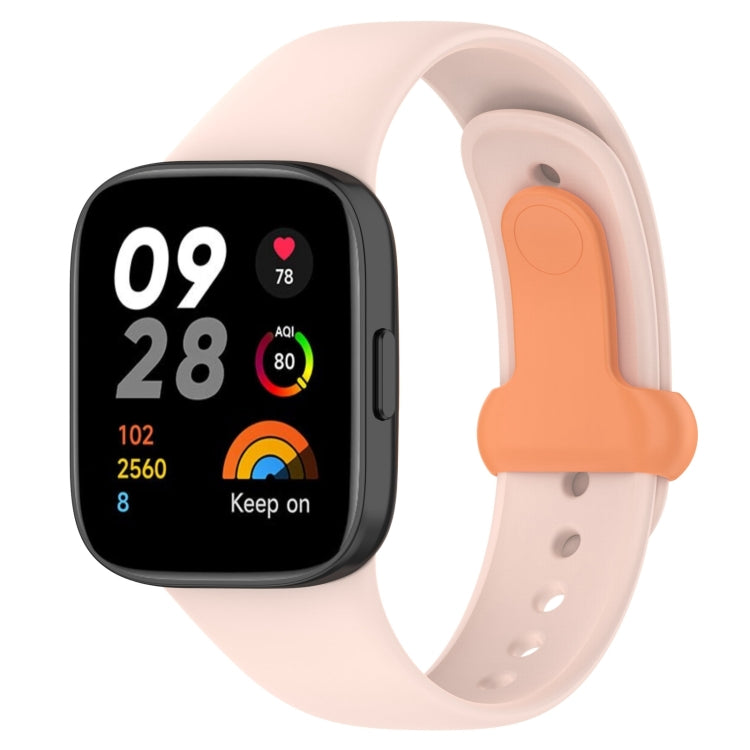 Nail Button Silicone Watch Band, For Redmi Watch 3