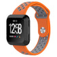 For Fitbit Versa Two-tone Silicone Replacement Wrist Strap Watchband