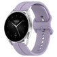 Universal Flat Head Groove Silicone Watch Band, 20mm, 22mm