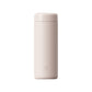 White pocket thermos cup, 350 mL, with screw-top lid