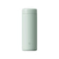 Green pocket thermos cup, 350 mL, with screw-top lid