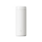 Light white pocket thermos cup, 350 mL, with screw-top lid