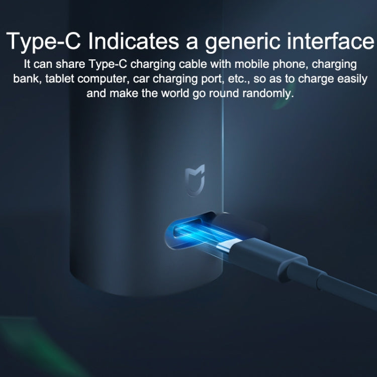 Electric shaver Type-C charging cable icon