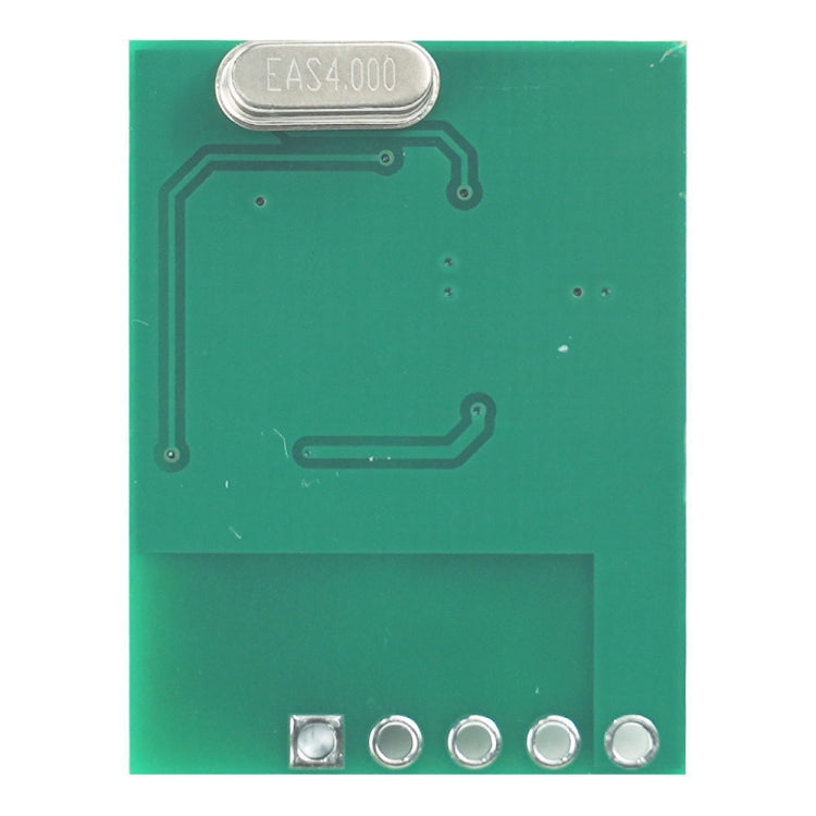 Green PCB rear side with EAS4.000 marking and bottom mounting pads