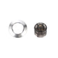 Metal replacement cap ring with clear inner cartridge for IQOS ILUMA/Prime