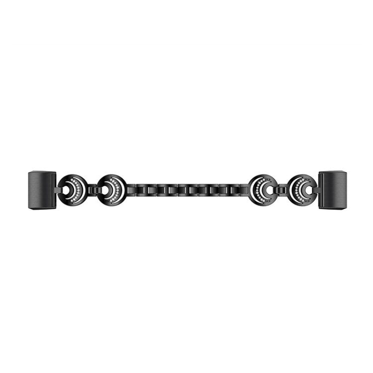 Sun Moon Star Diamond Metal Watch Band, For Fitbit Charge 2, For Fitbit Charge 5, For Fitbit Charge 3 / 4