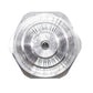 Air conditioning pressure switch sensor with silver circular face and center port