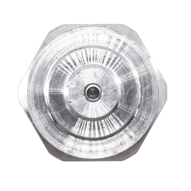 Air conditioning pressure switch sensor with silver circular face and center port