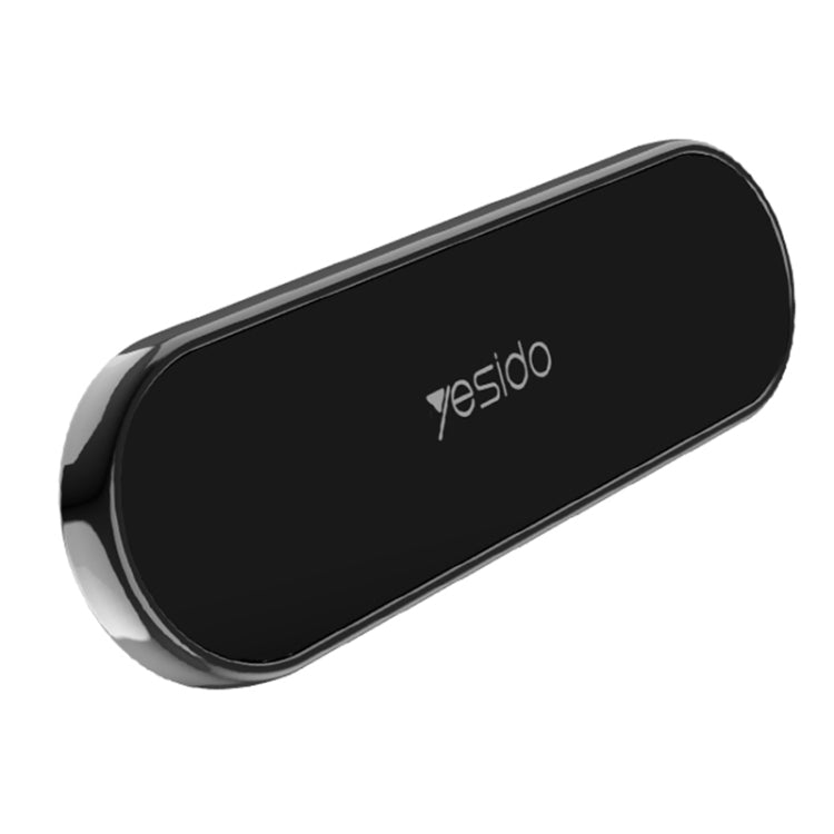 Car magnetic phone holder, black oval base with Yesido logo