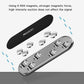 Magnetic car phone holder base with magnet plate and attachment studs