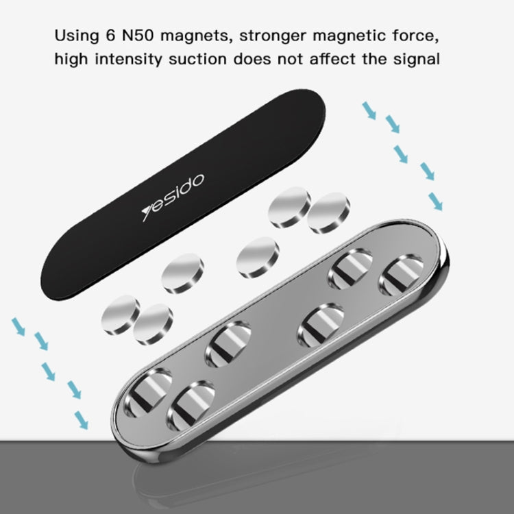 Magnetic car phone holder base with magnet plate and attachment studs