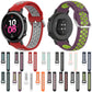 20mm Universal Sports Two Colors Silicone Replacement Strap Watchband