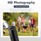 iDV portable mini audio-video recorder with side buttons and lens housing
