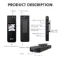 iDV portable mini audio-video recorder diagram showing buttons, Type-C and TF slots