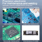 Precision welding and repair circuit board images for small component maintenance