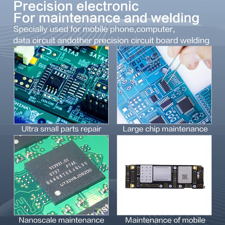 Precision welding and repair circuit board images for small component maintenance