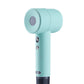 Mint green silicone protective case for hairdryer, fitted over handle and top