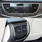 Car front left air conditioning vent with black trim and adjustable horizontal slats
