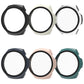 Set of PC watch protective cases with tempered film for smartwatch screen