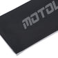 Black ice sleeve with stitched hem edge and MOTOSLG logo print