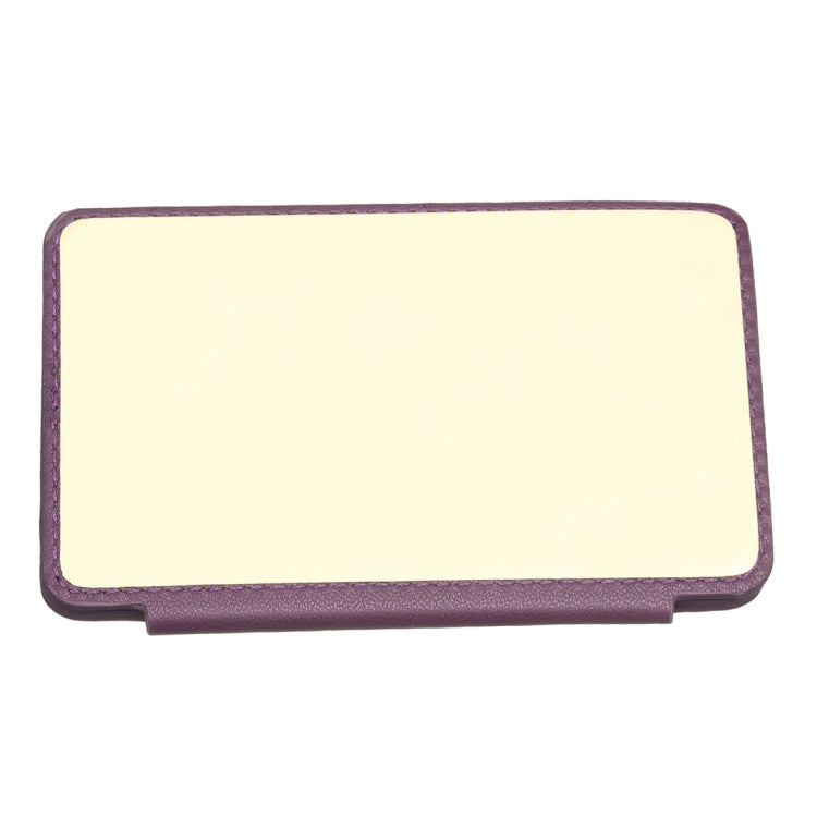 Purple phone card holder back sticker with smooth front and blank adhesive backing