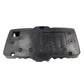 Fuse power distribution block base housing with mounting holes and protective cover
