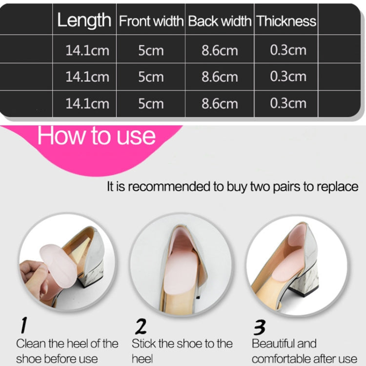 Heel sticker care guide: dimensions and step-by-step application on shoe heels