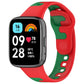 Stitching Two Color Silicone Watch Band, For Redmi Watch 3 Lite